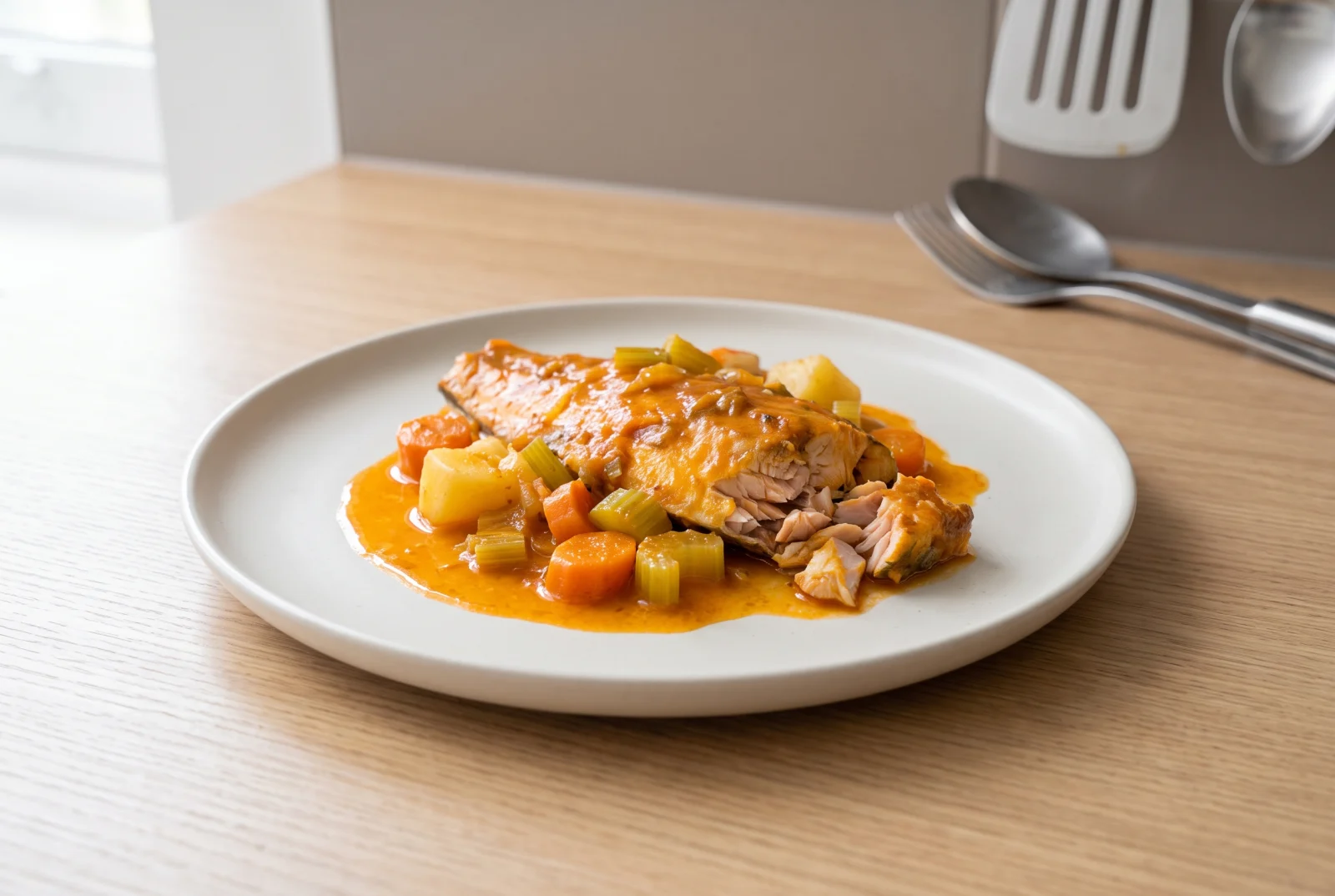 Bonito Pilaki | Chilled Fish with Vegetables in Olive Oil