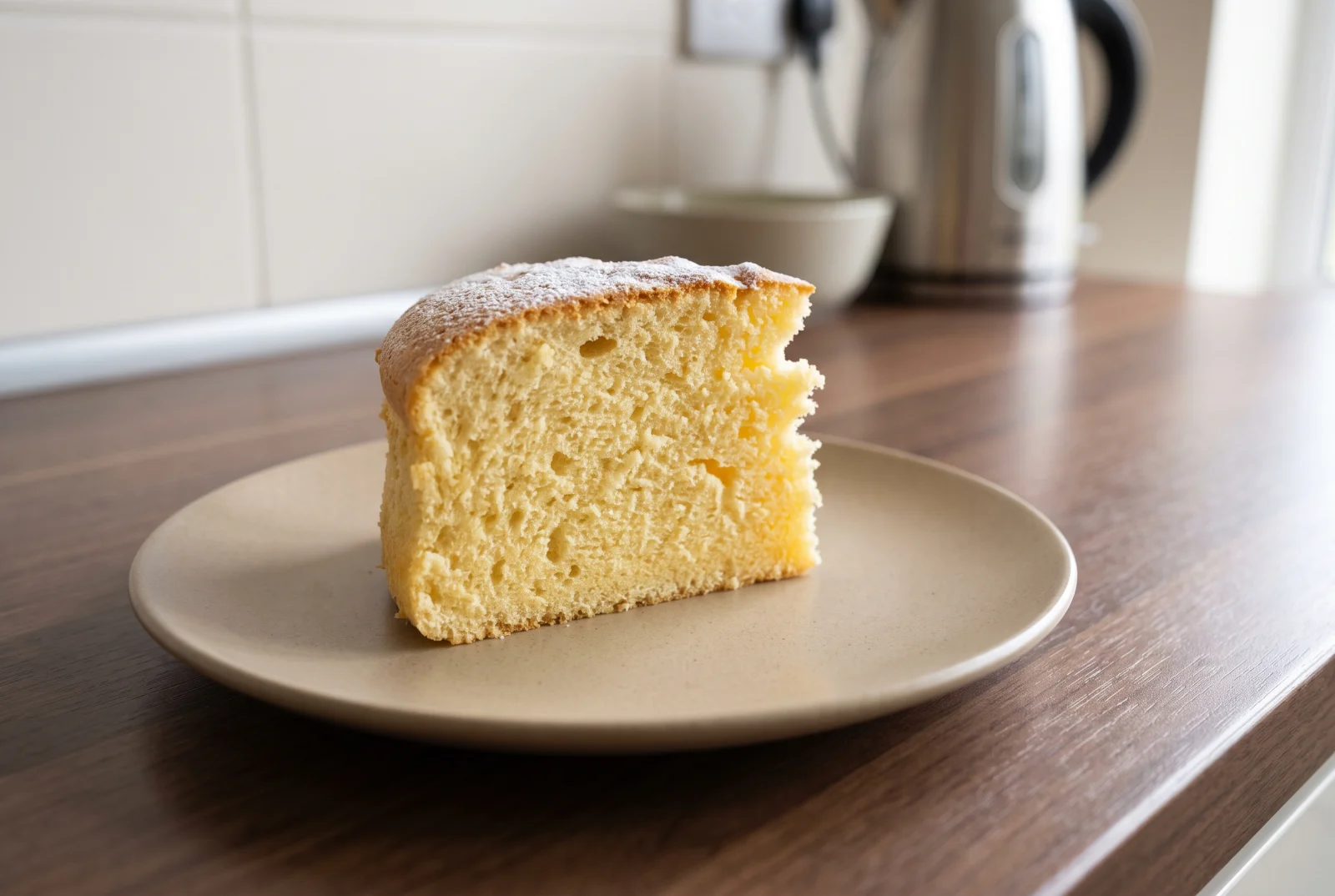 Cotton Sponge Cake | Light Cake Leavened with Whipped Egg Whites