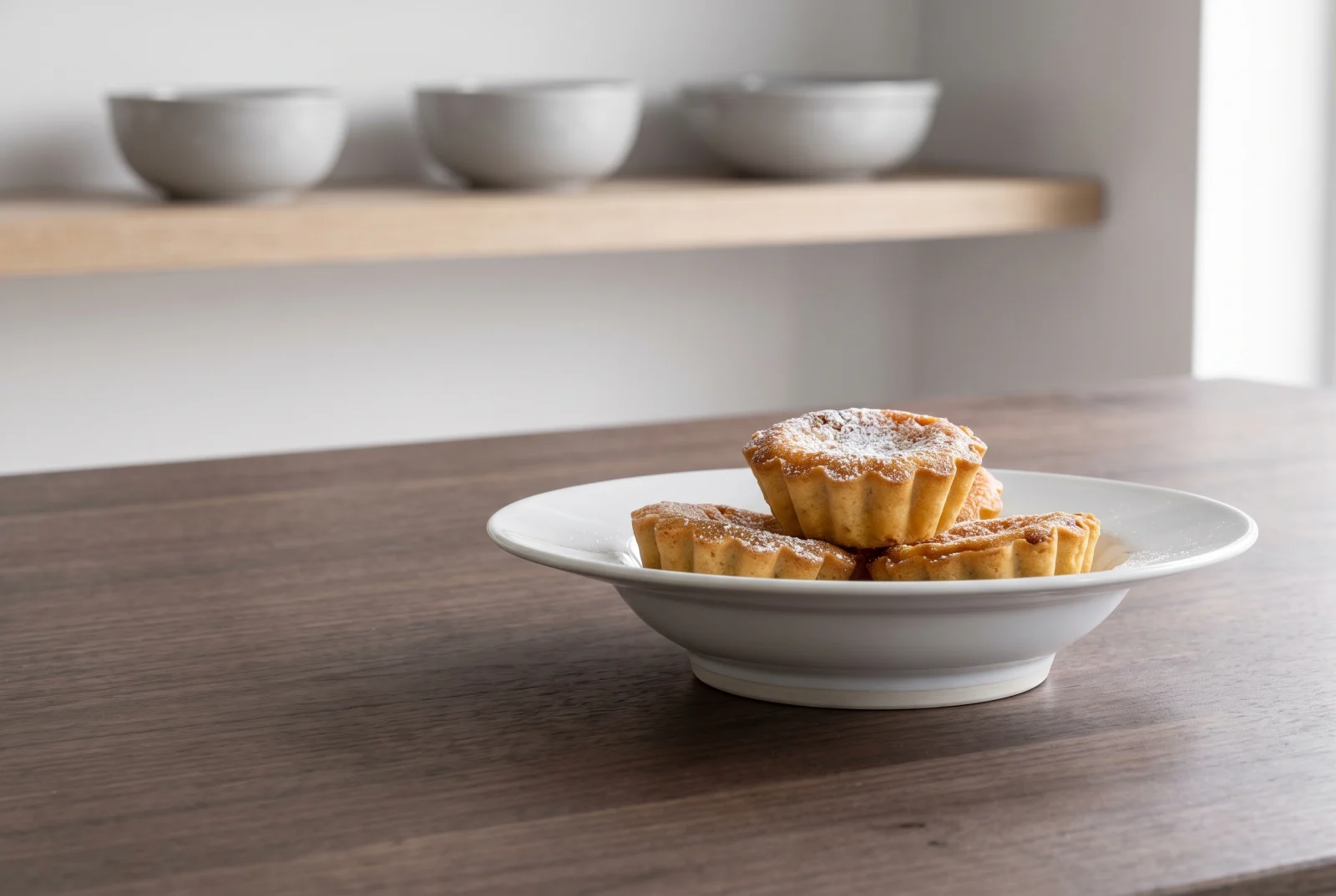 Pastéis de Feijão | Portuguese Almond and White Bean Tartlets
