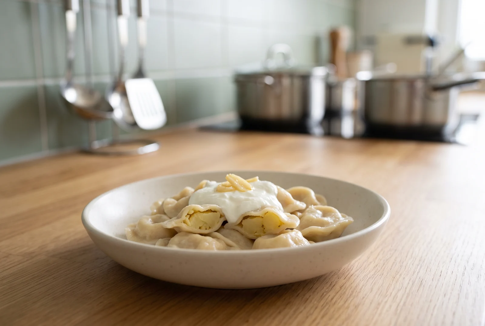 Potato Manti | Turkish Potato Dumplings