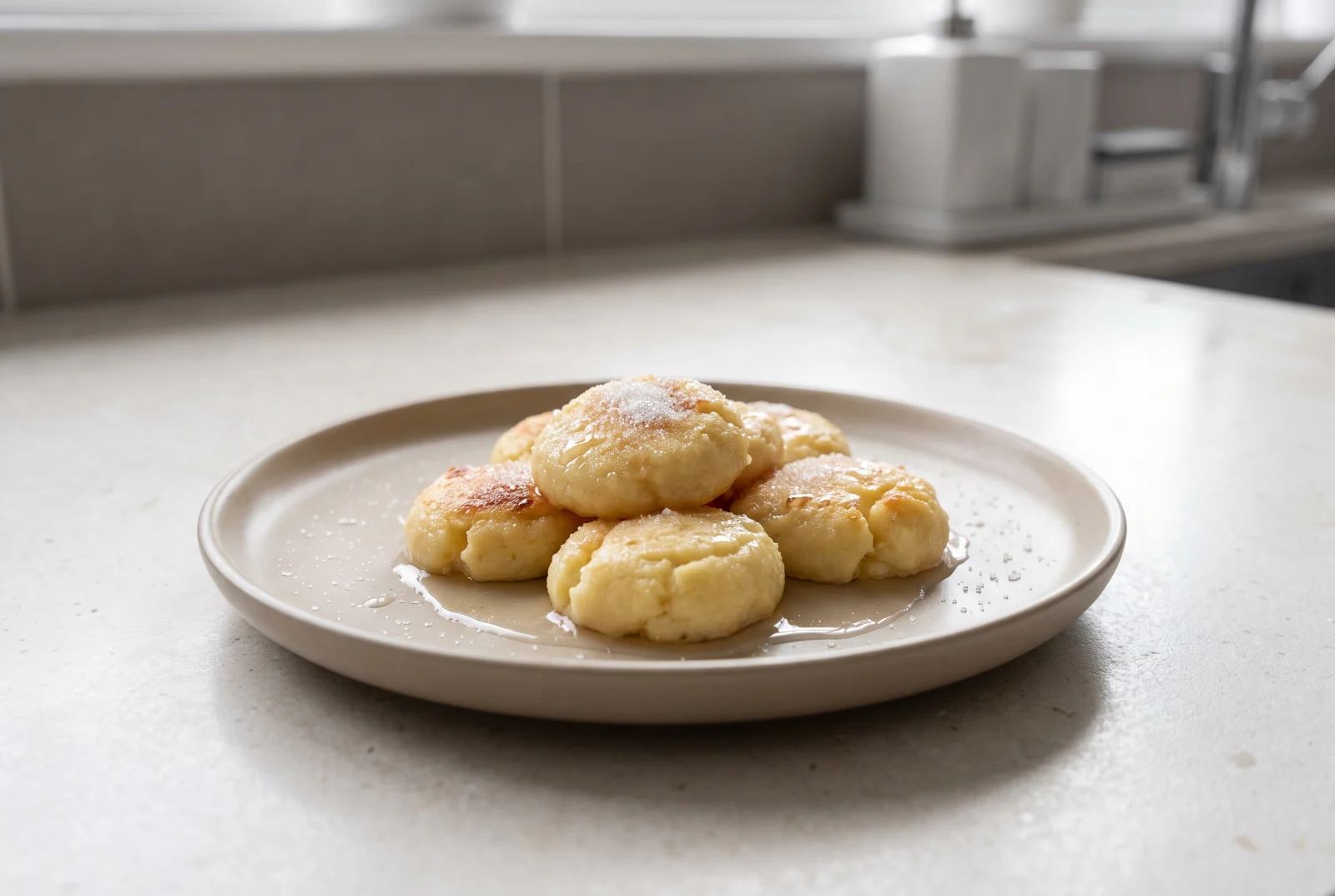 Osmaniye-Style Syrup-Soaked Baked Cheese Dessert