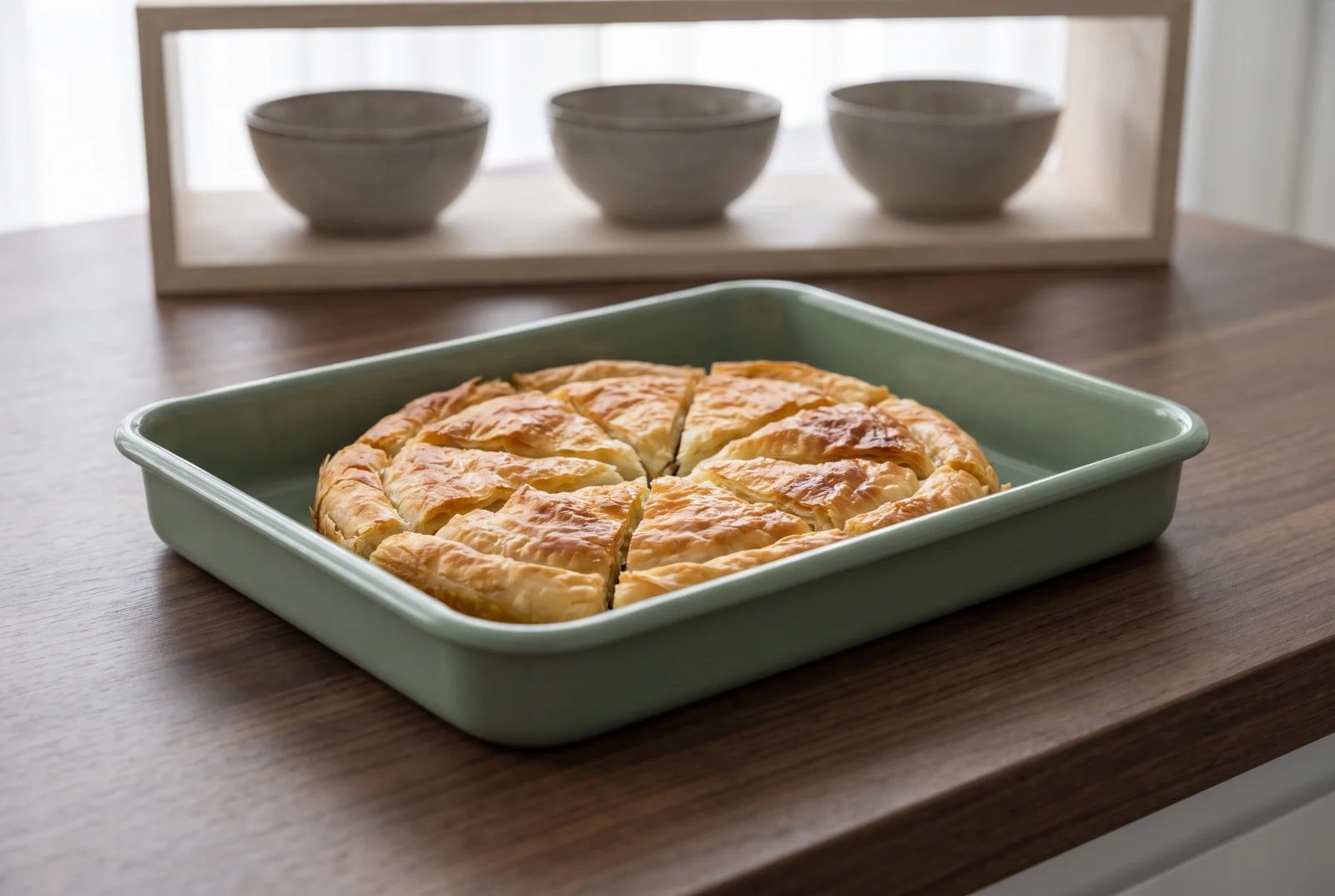 Cheese-Filled Pan Borek | Store-Bought Yufka Cooked in Butter on Both Sides