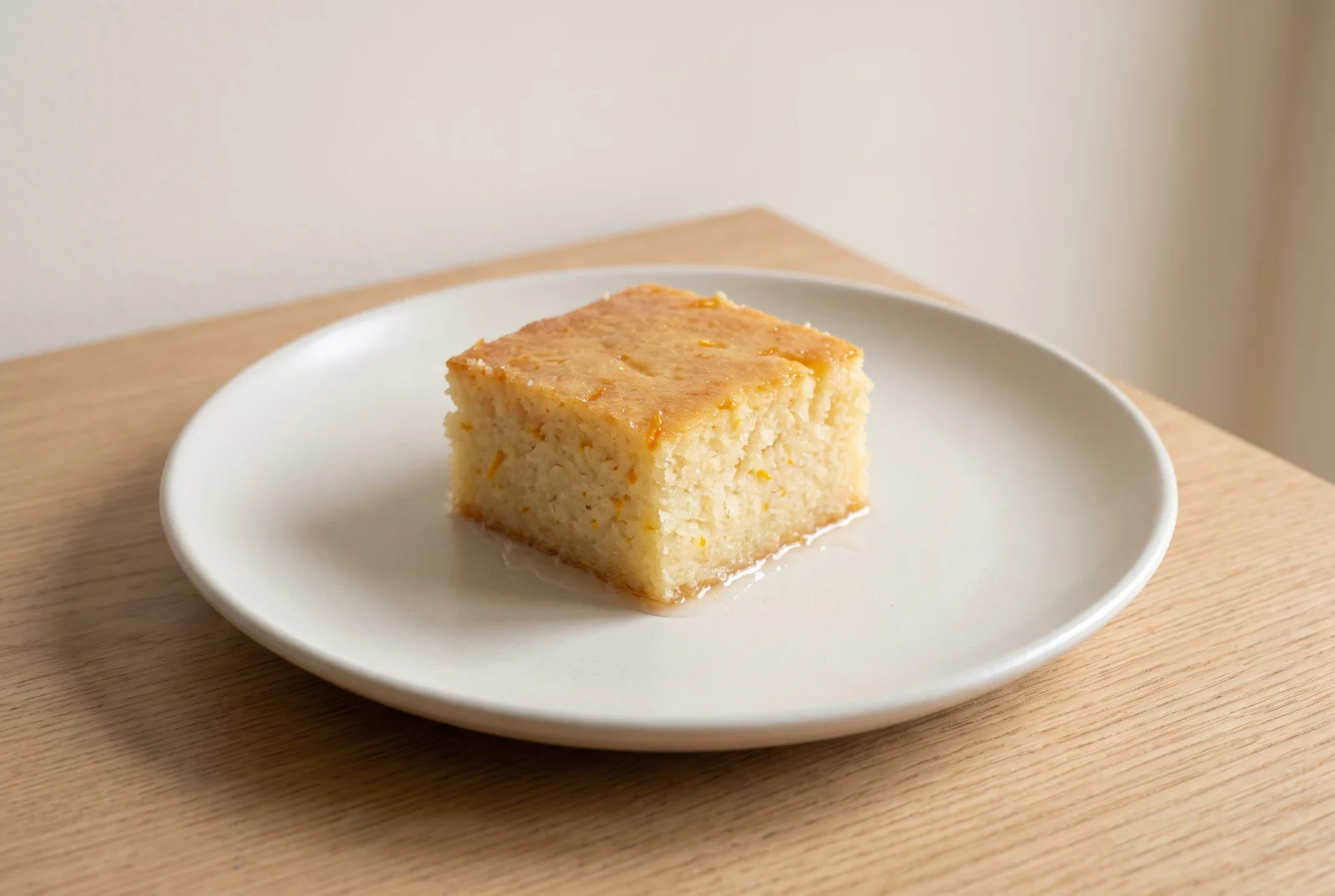 Orange Revani | Semolina Cake with Orange Zest and Syrup