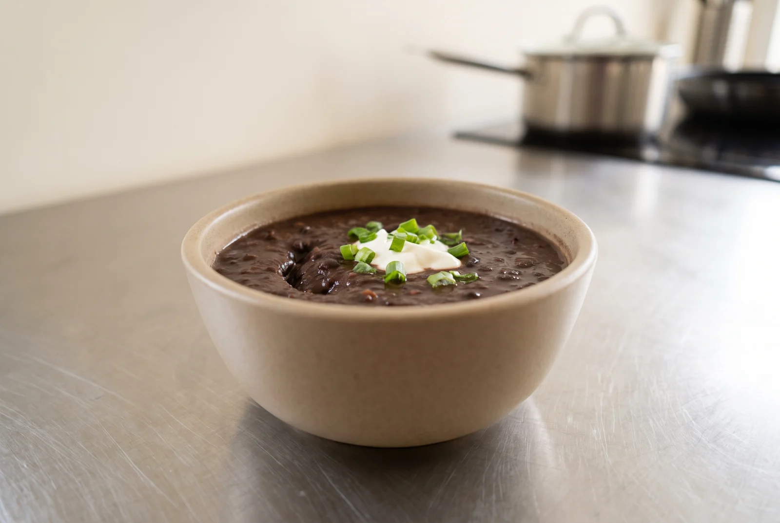 Potaje de Frijoles Negros | Cuban Black Bean Soup with Sofrito