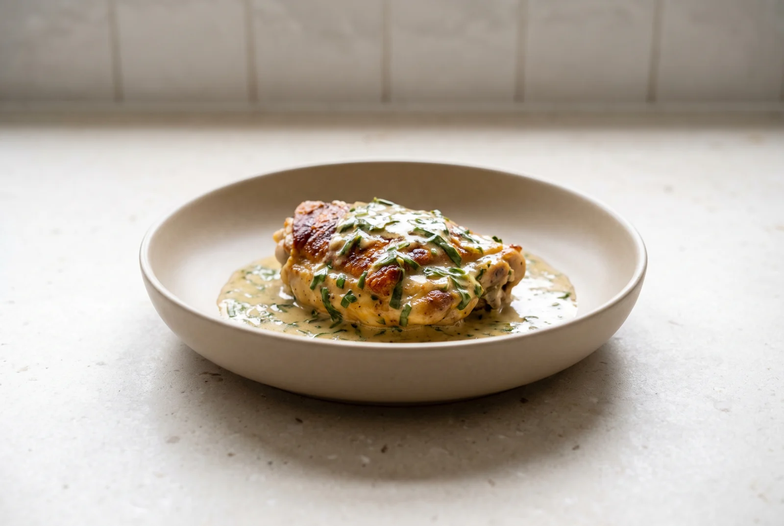 Poulet à l'Estragon | French Tarragon Cream Chicken