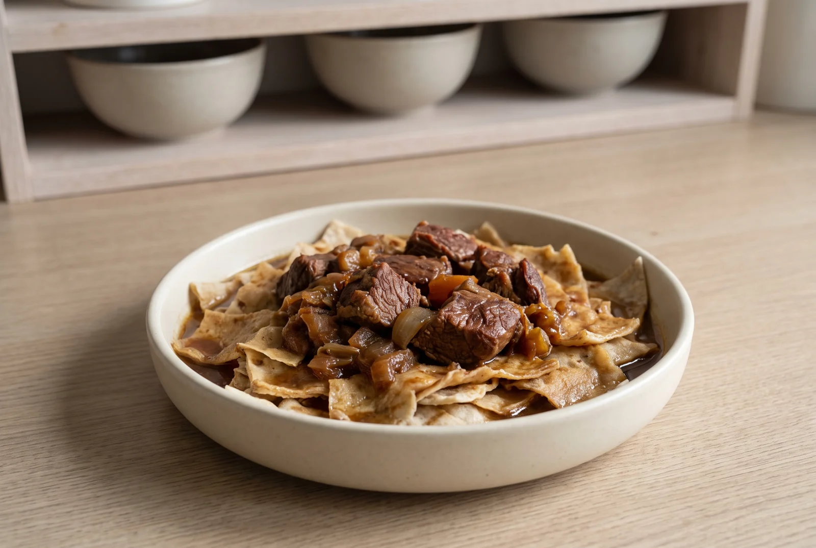 Qursan | Jordanian Lamb Stew over Thin Bread