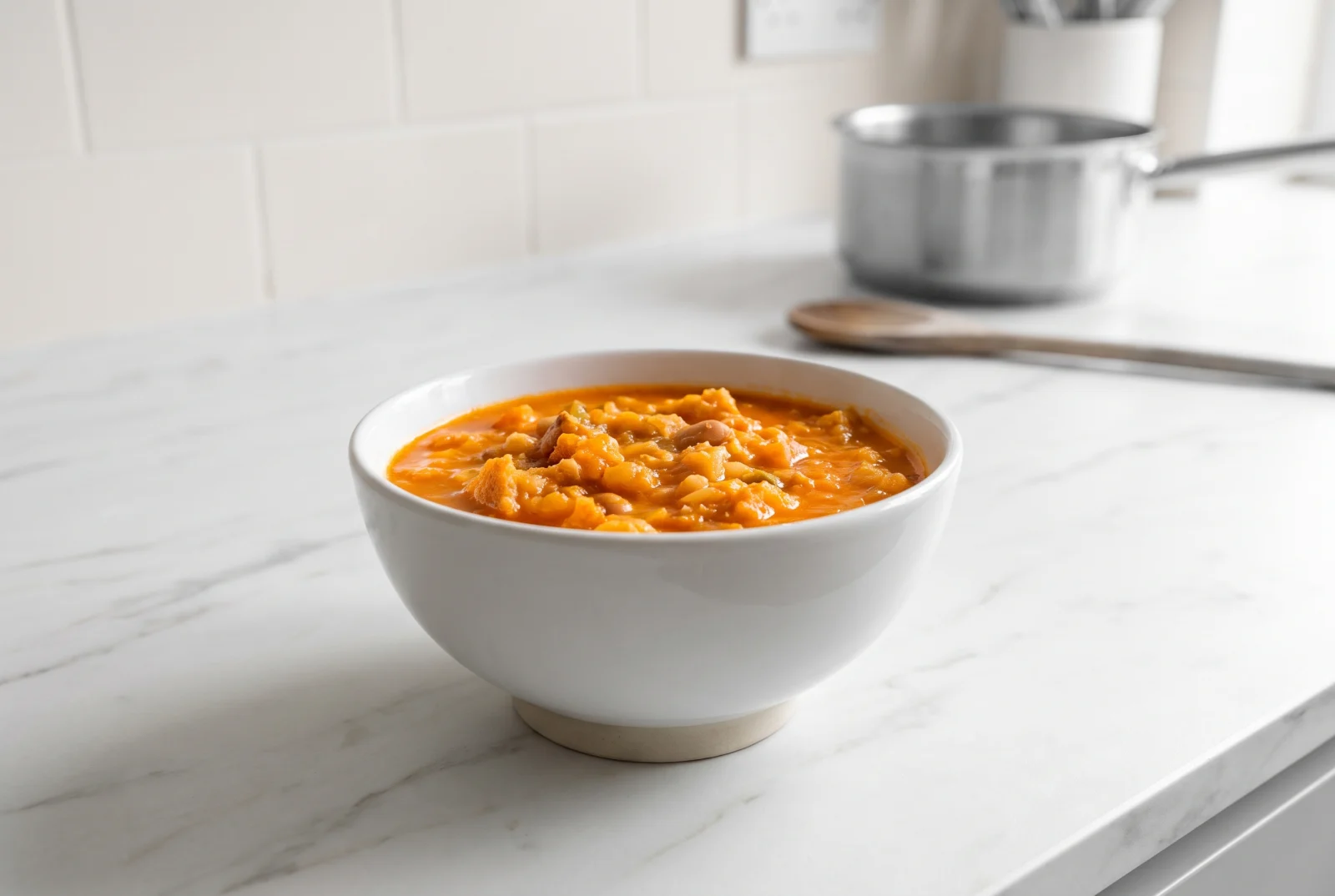 Ribollita | Tuscan Vegetable Soup with Stale Bread and White Beans