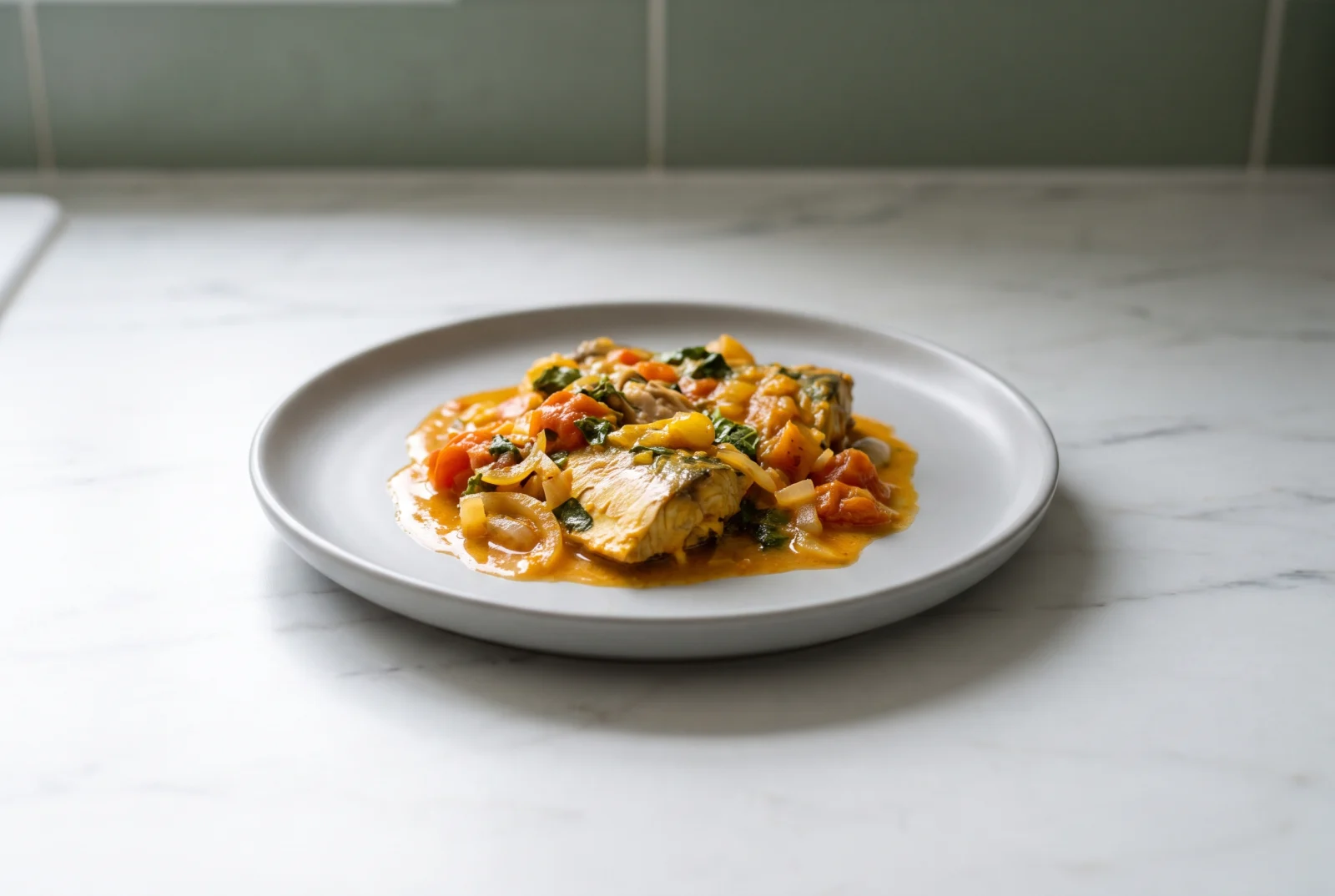 Jamaican Rundown | Mackerel Simmered in Coconut Milk