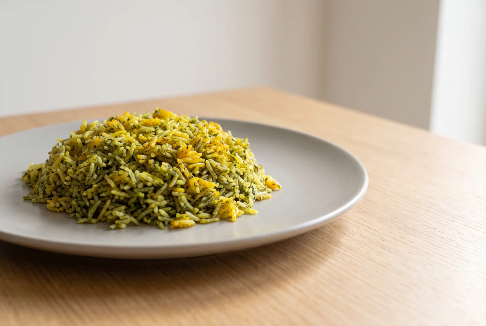 Sabzi Polo | Persian Herb and Saffron Rice