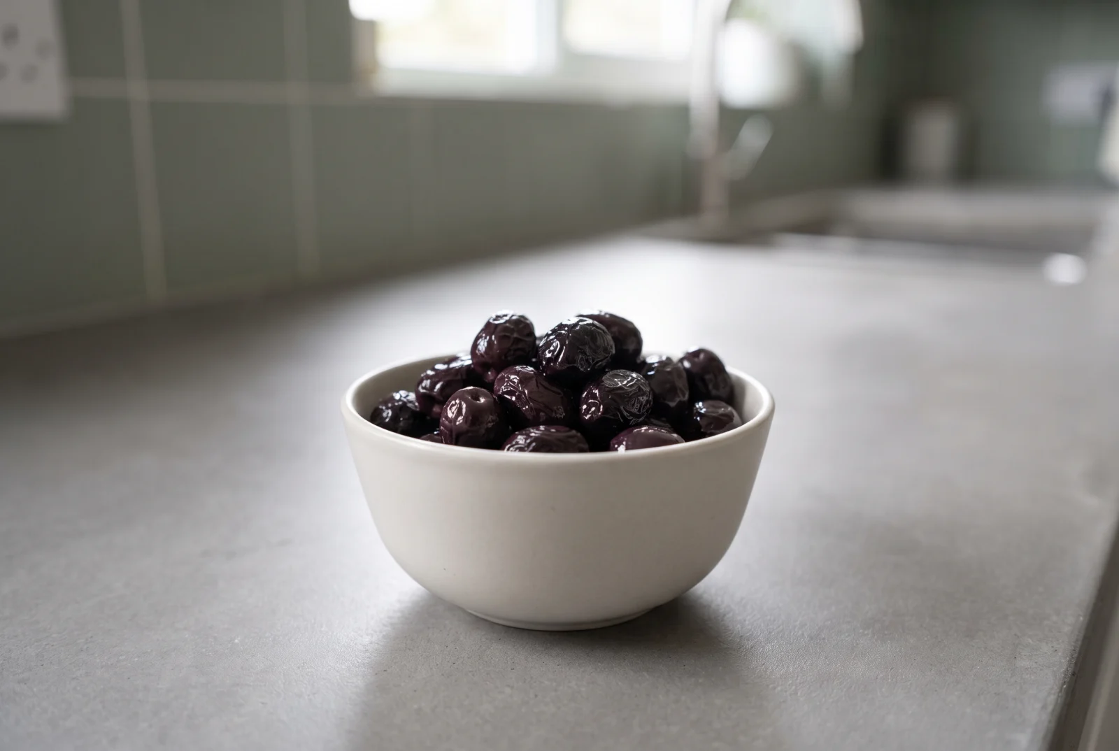 Basket-Cured Olives | Gemlik-Style Dry-Salted Black Olives