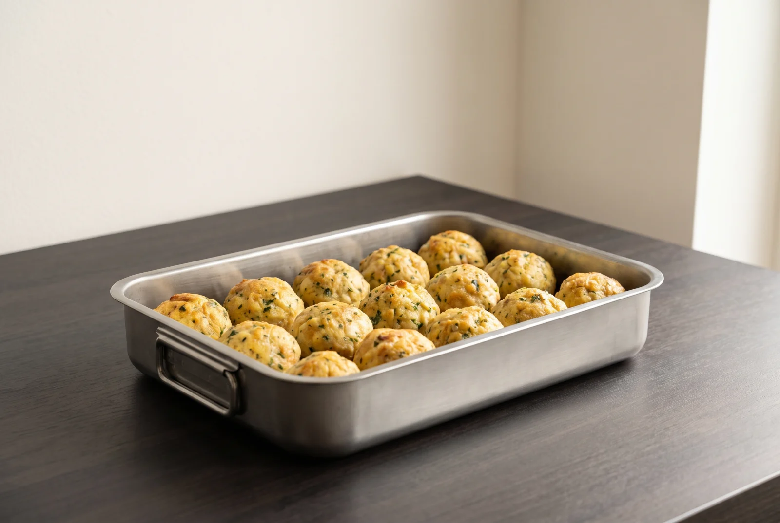 Semmelknödel — Austrian Stale-Bread Dumplings with Parsley