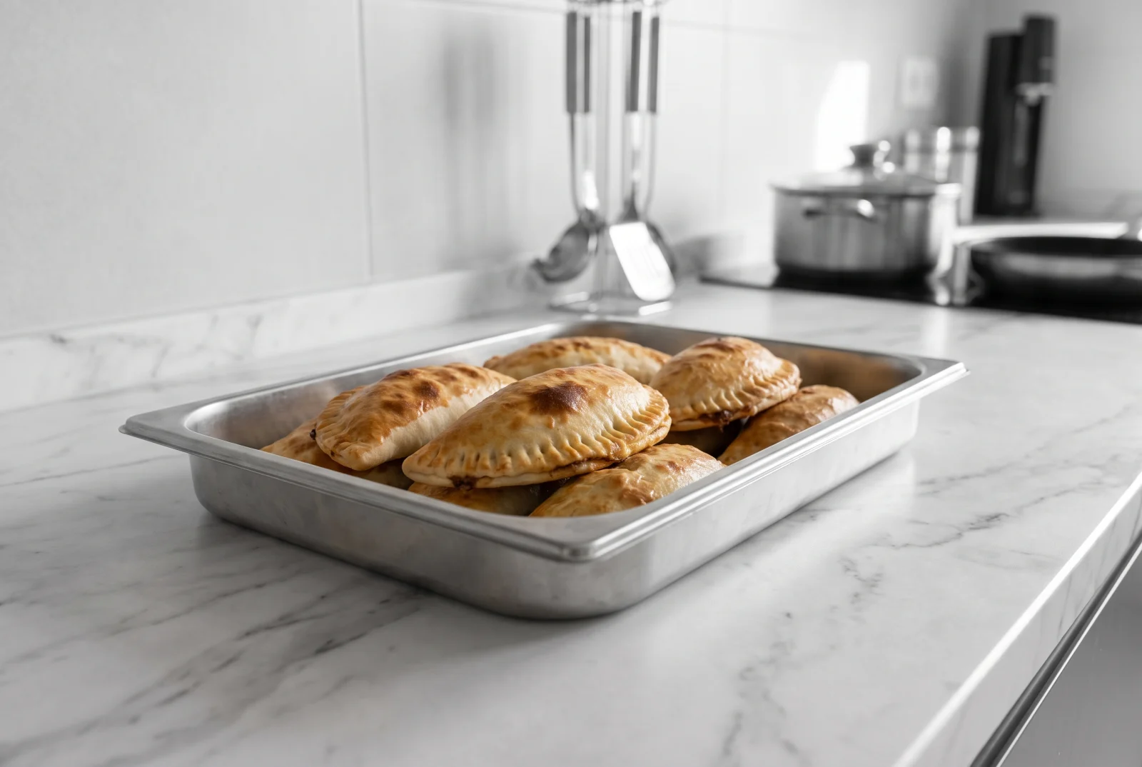 Semsek | Gaziantep-Style Fried Lamb Turnovers