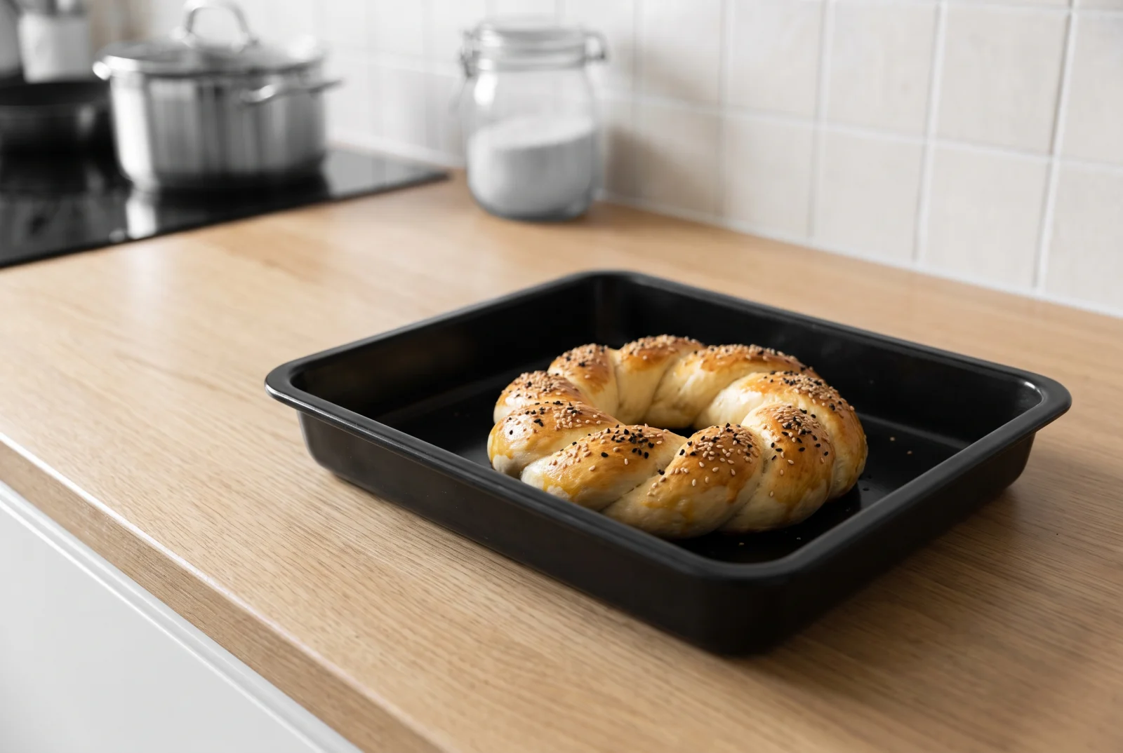 Shurayk | Hijazi Sesame and Nigella Seed Ramadan Buns