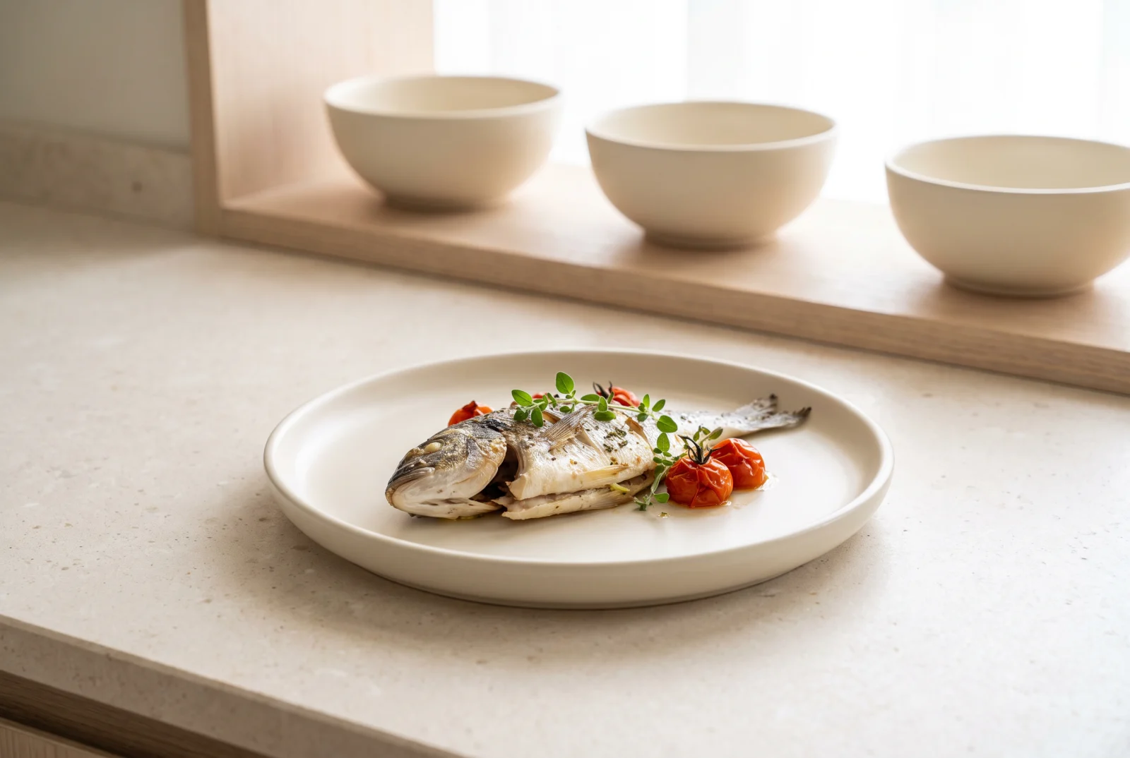 Whole Baked Dentex | Aegean-Style with Fresh Thyme