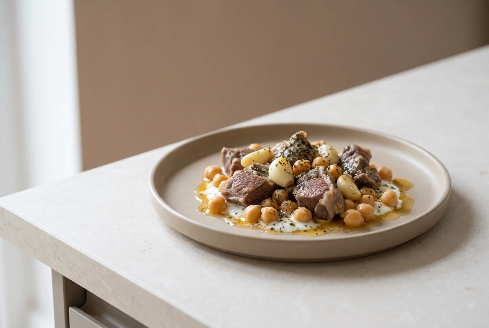 Şiveydiz: Gaziantep-Style Lamb and Chickpea Stew with Fresh Garlic