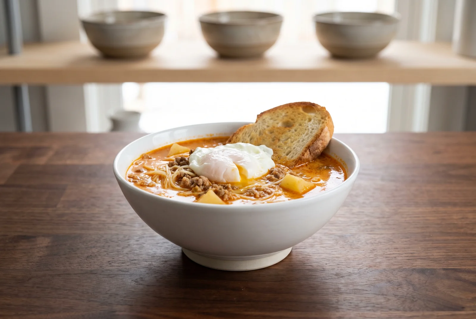 Sopa a la Criolla | Peruvian-Style Milk and Vermicelli Beef Soup