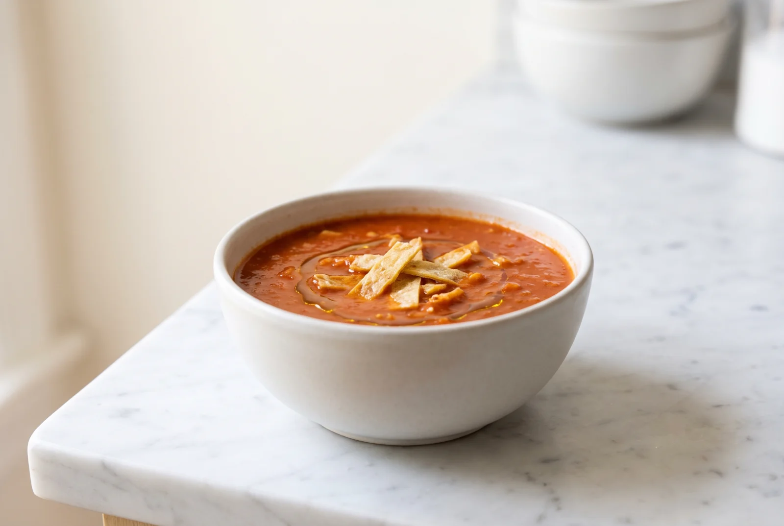 Sopa Azteca (Sopa de Tortilla) — Mexican Crispy Tortilla Soup