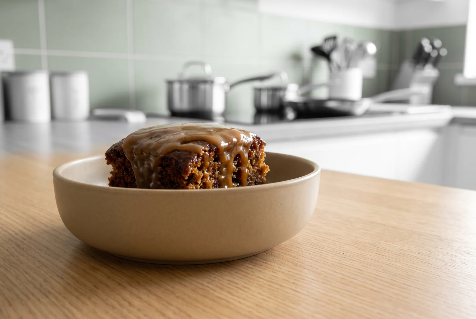 Sticky Toffee Pudding — British Date Cake with Toffee Sauce