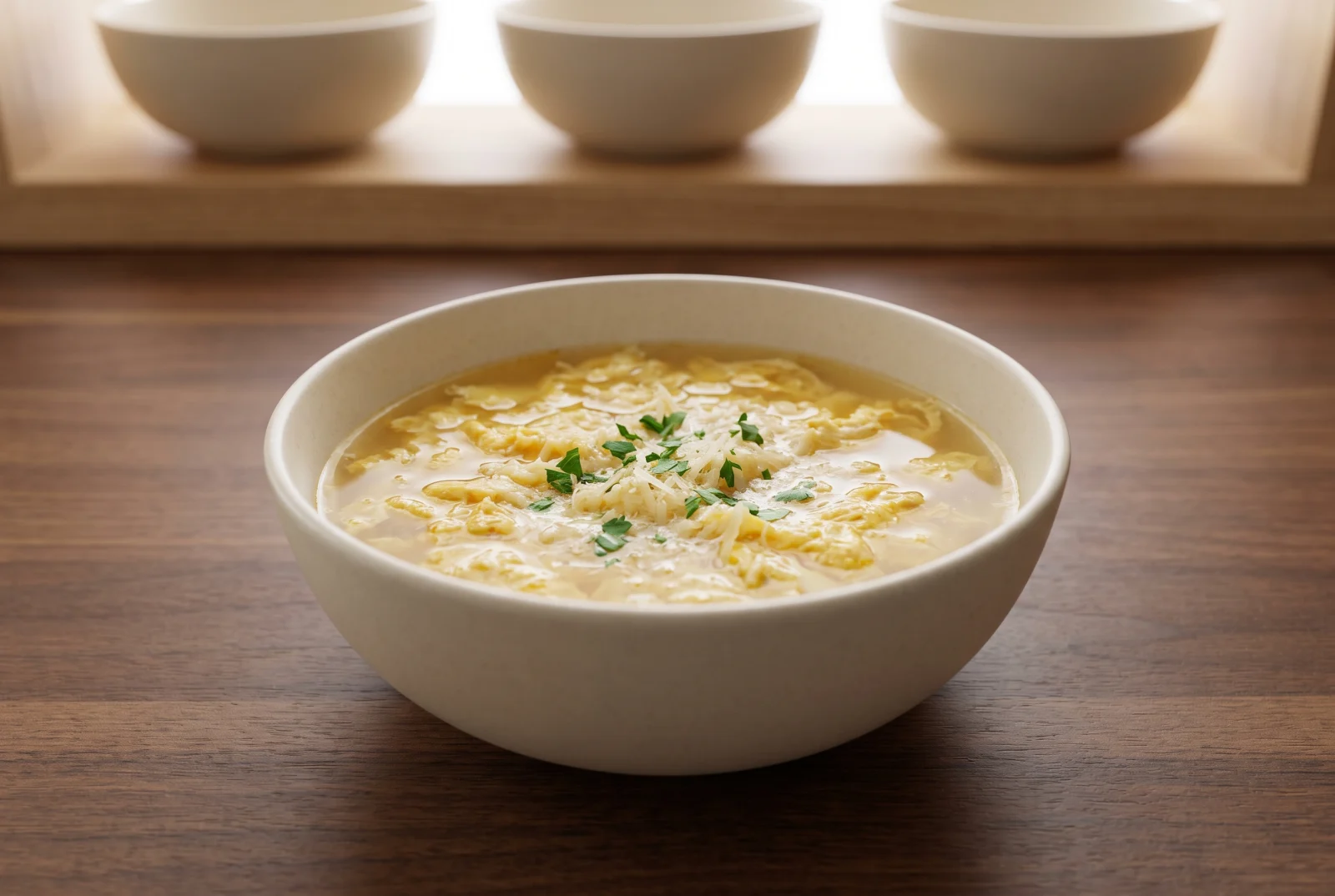 Stracciatella alla Romana | Clear Italian Egg and Parmesan Soup