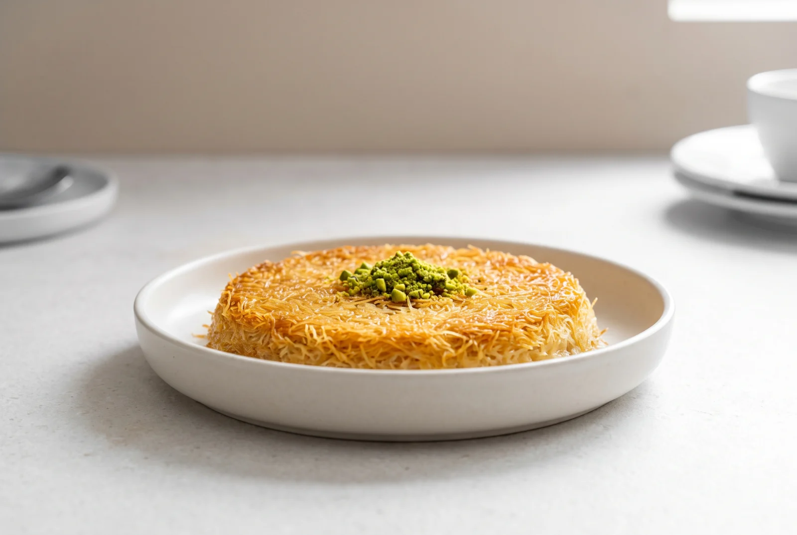 Milk-Soaked Kadayif | Shredded Pastry Dessert Without Syrup