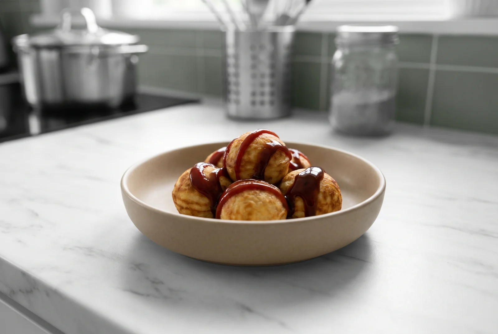 Takoyaki | Japanese Octopus-Filled Batter Balls