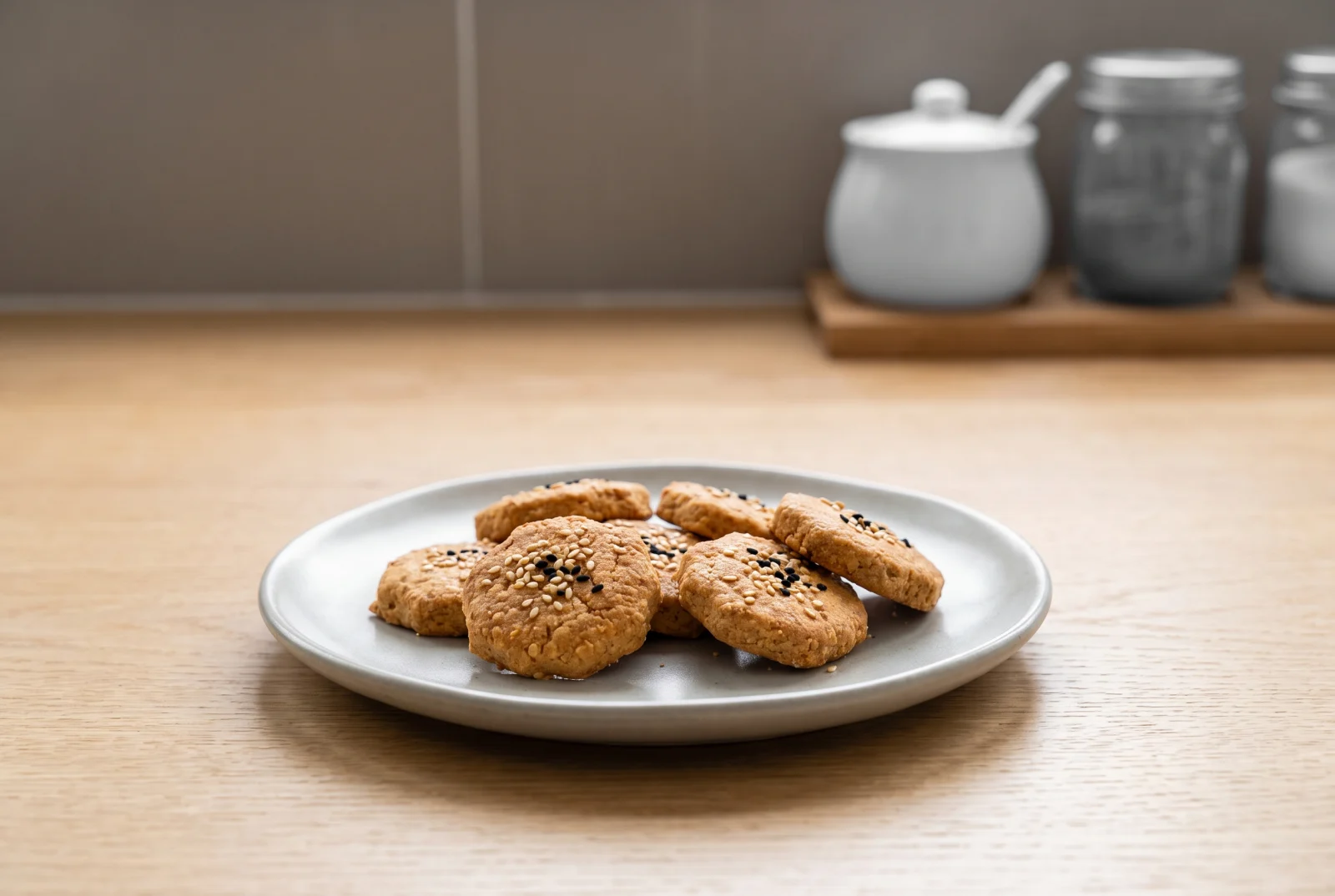 Tarhana Crackers | Crispy Baked Savory Crackers from Ready-Made Tarhana