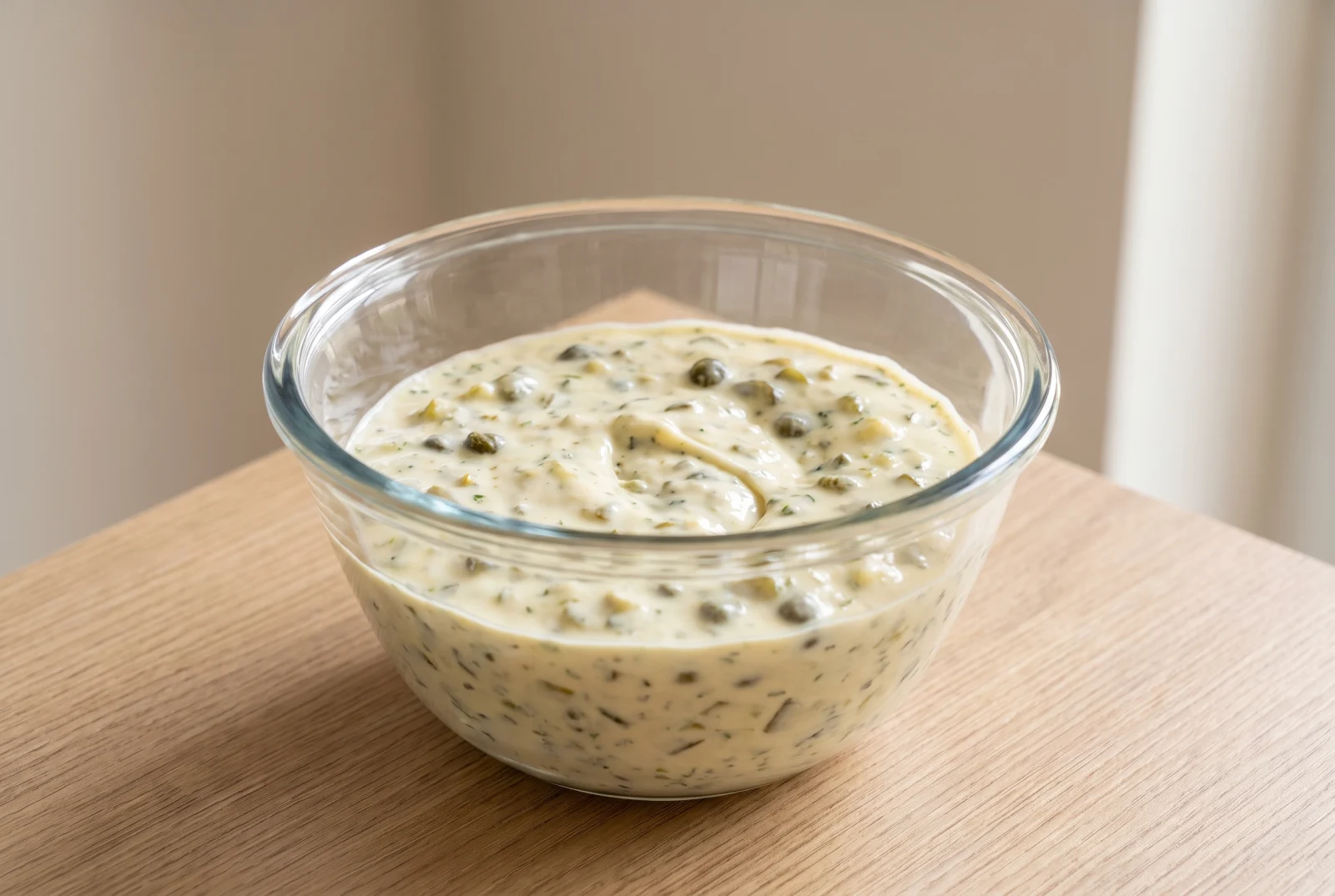 Tartar Sauce — Cold Sauce for Fish with Pickles and Capers