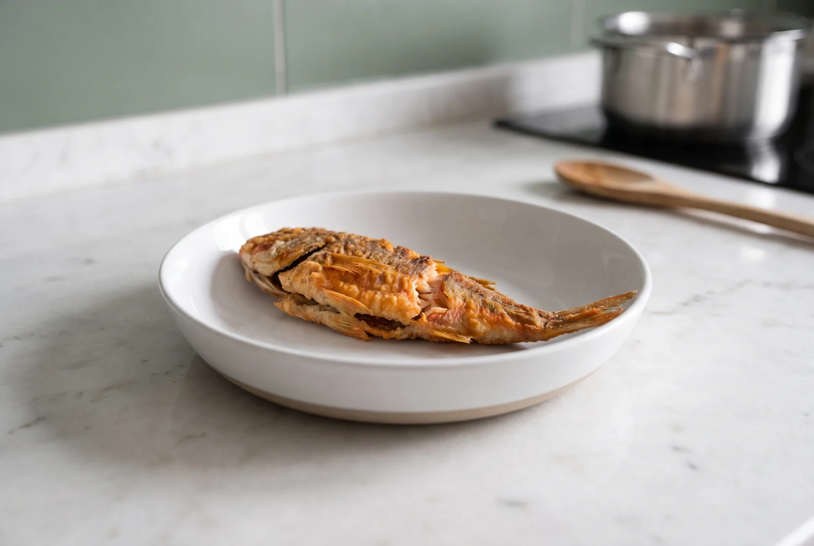 Tekir Tava | Marmara-Style Cornmeal-Crusted Red Mullet