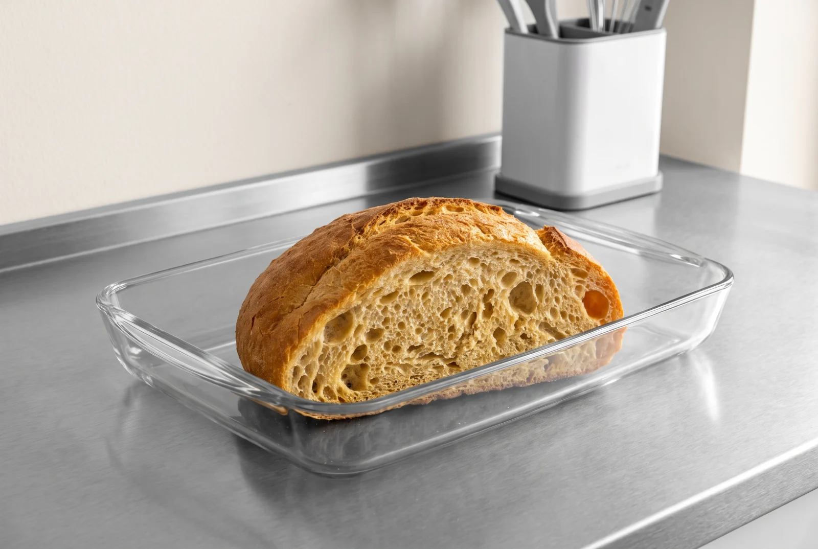 Thracian Bread | Large Loaf with an Open, Airy Crumb