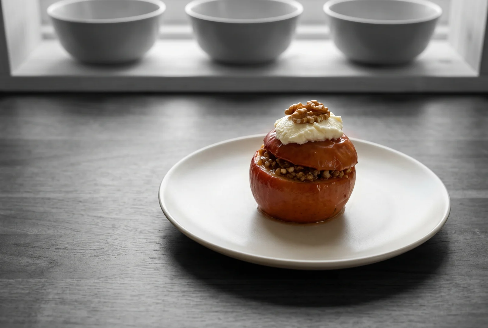 Tufahije | Bosnian Poached Apples Stuffed with Walnuts