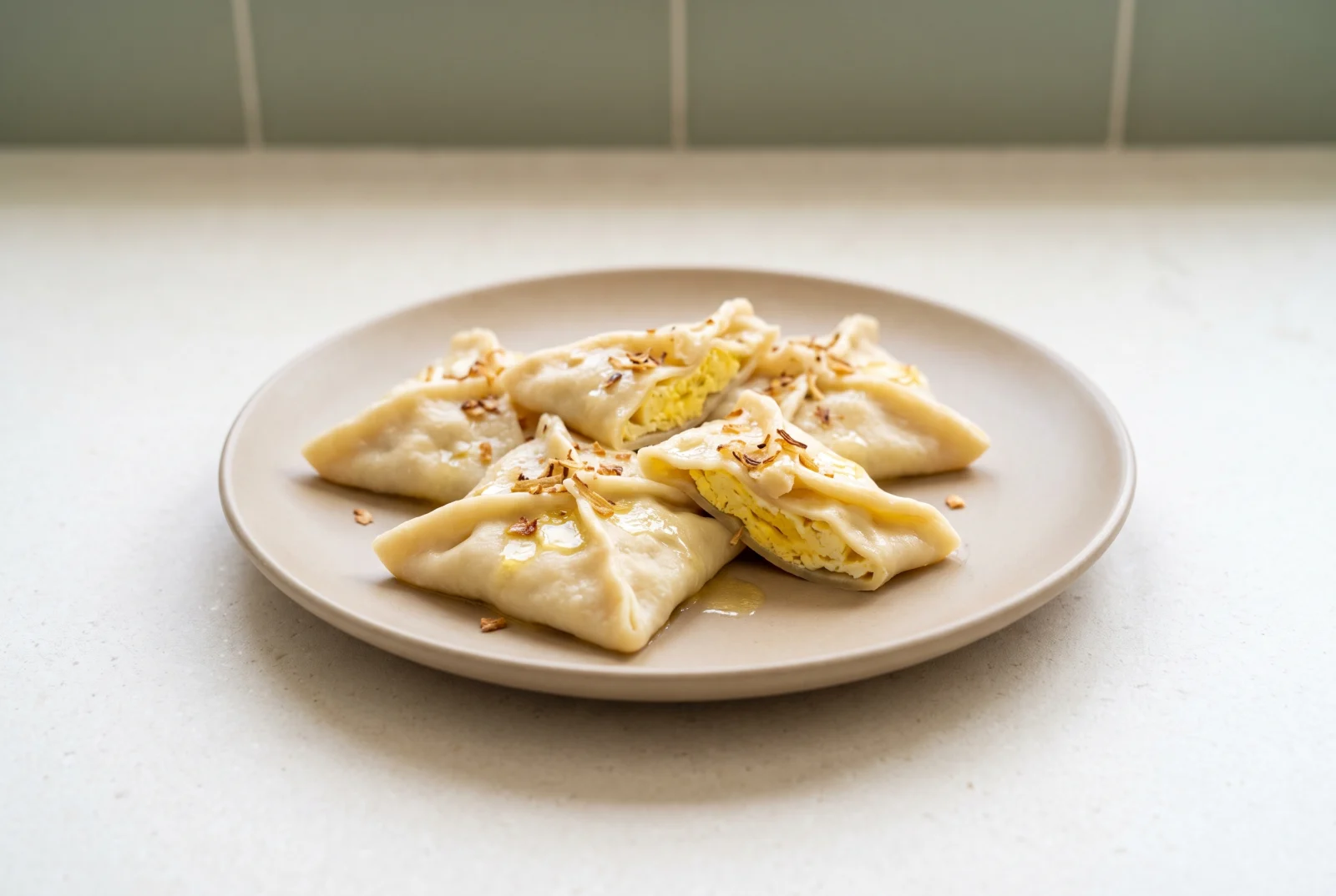 Tuxum Barak | Khorezm-Style Dumplings with Egg Filling
