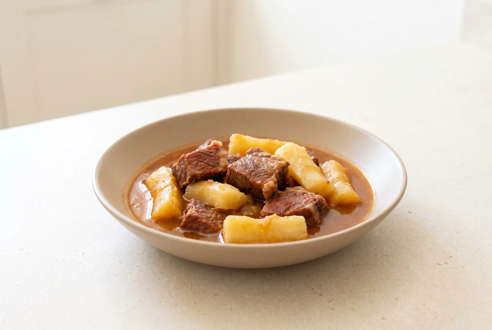 Vaca Atolada — Brazilian Beef Rib Stew with Cassava