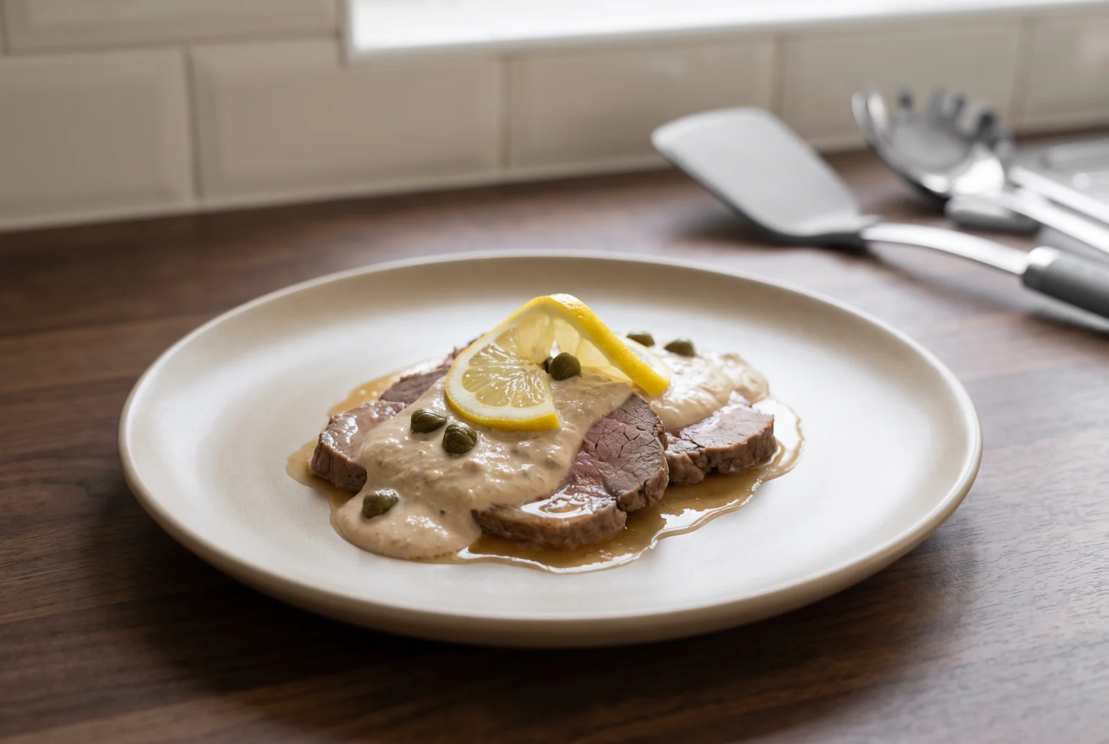 Vitel Toné — Argentine Cold Beef with Tuna Sauce