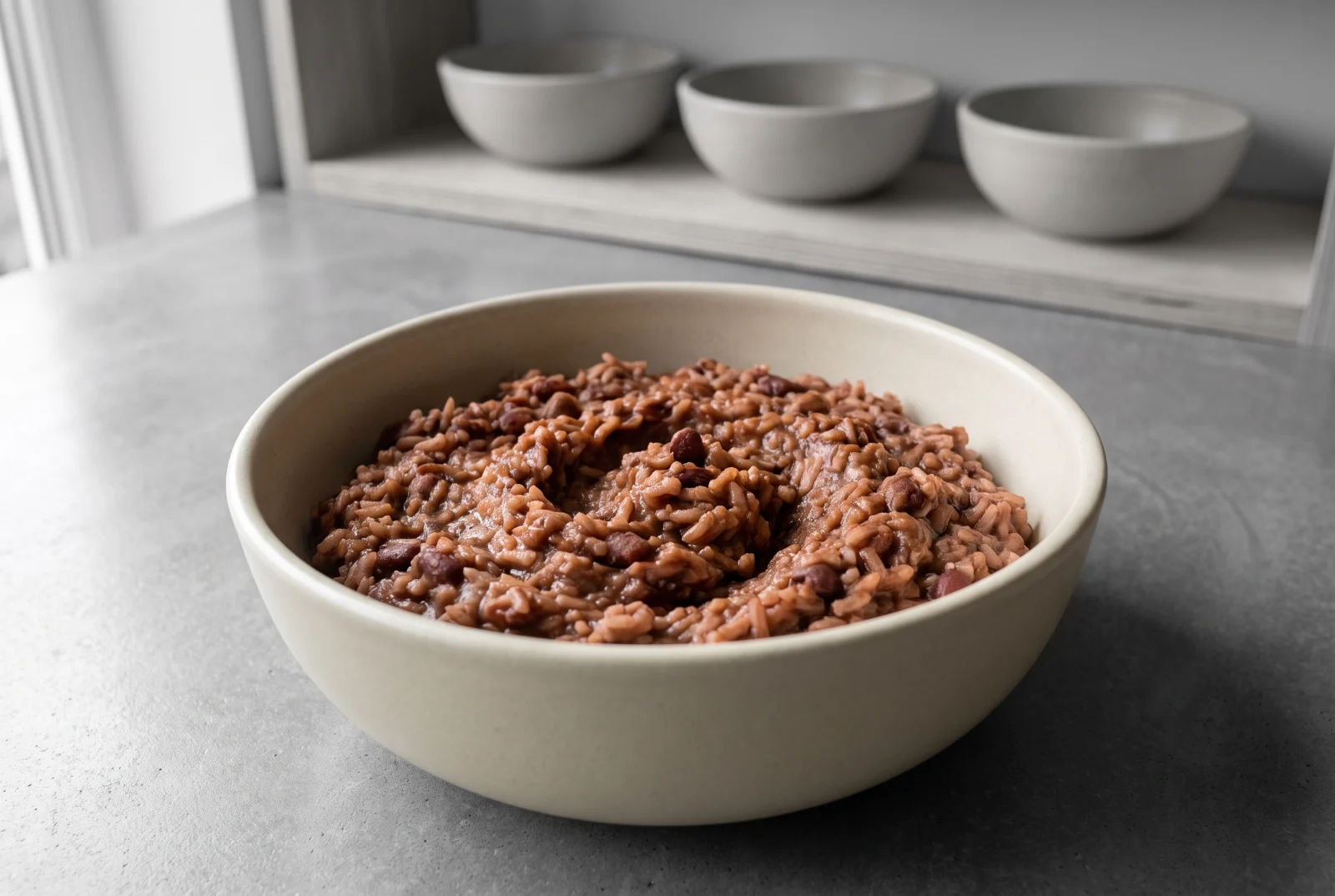 Waakye — Ghanaian Rice and Black-Eyed Peas Cooked with Sorghum Leaves