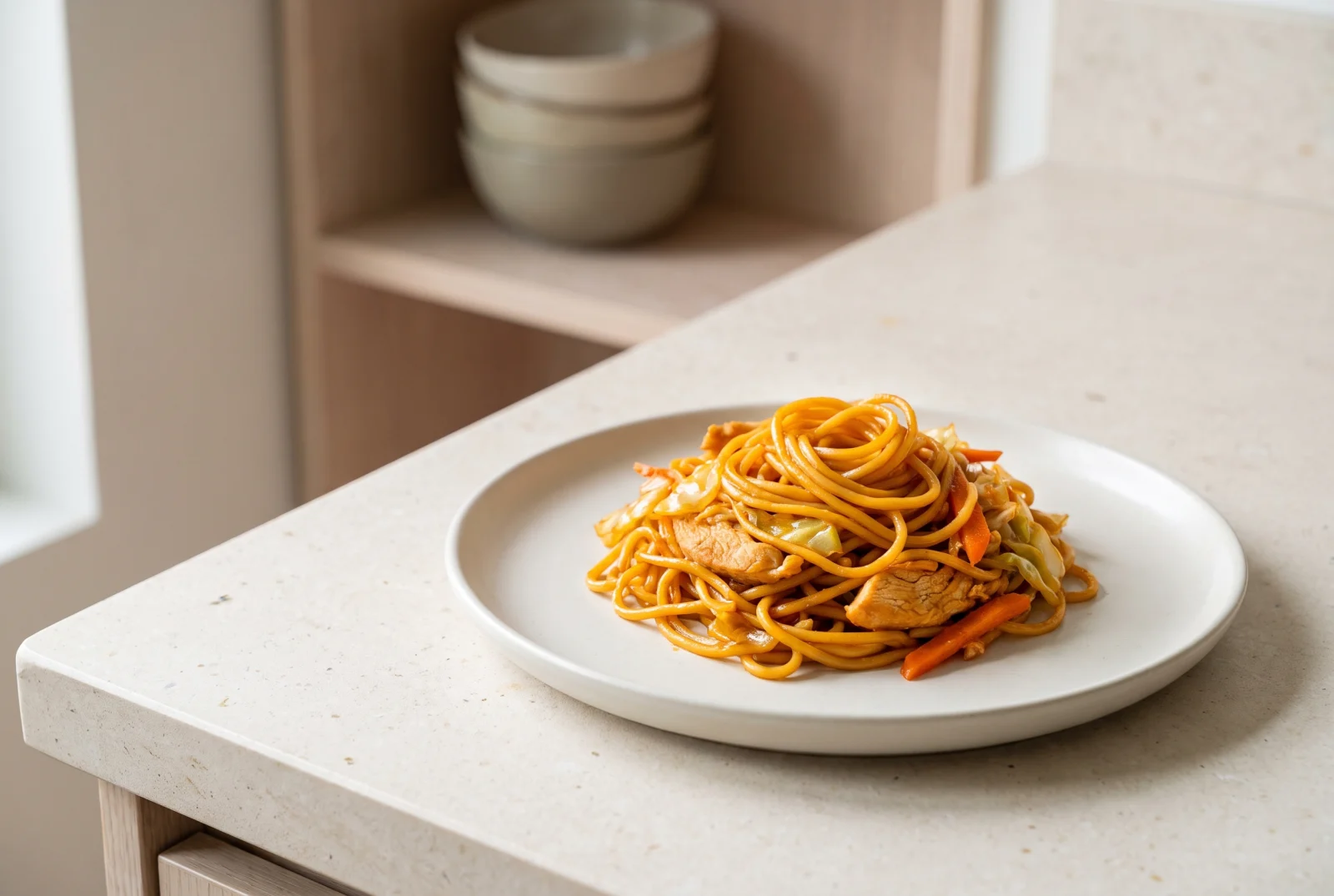 Yakisoba | Japanese Stir-Fried Noodles with Vegetables