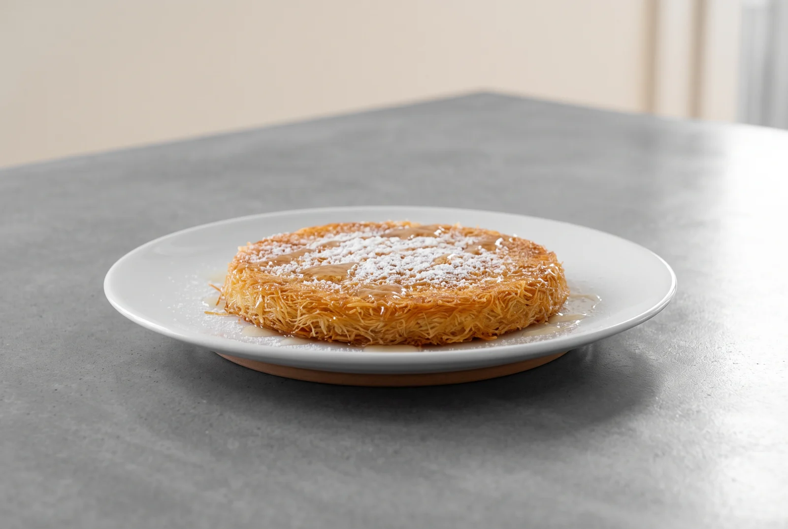 Yassı Kadayıf (Erzurum-Style Flat Syrup Pastry with Egg Batter)