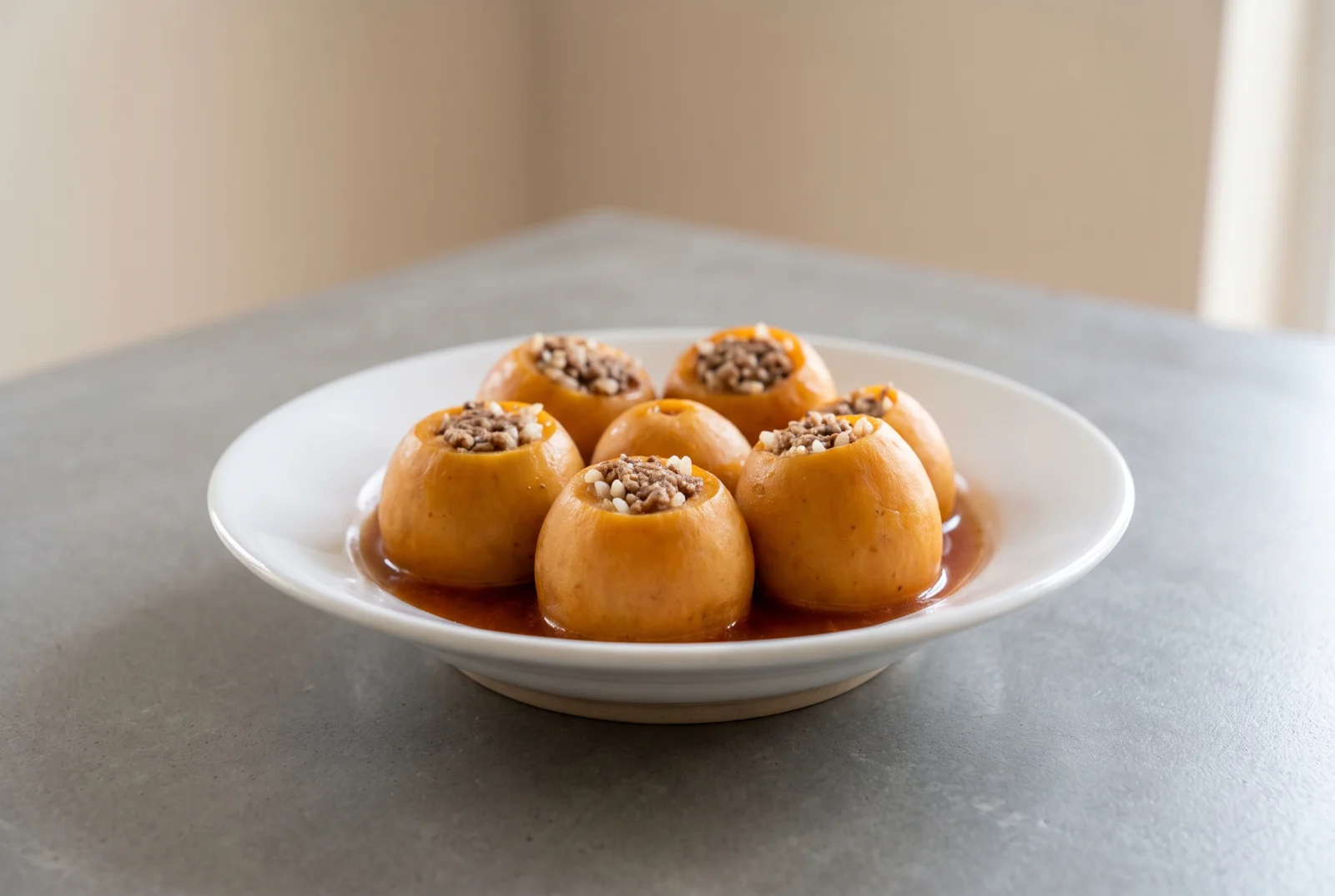 Yeni Dünya Dolması (Gaziantep-Style Stuffed Loquats)