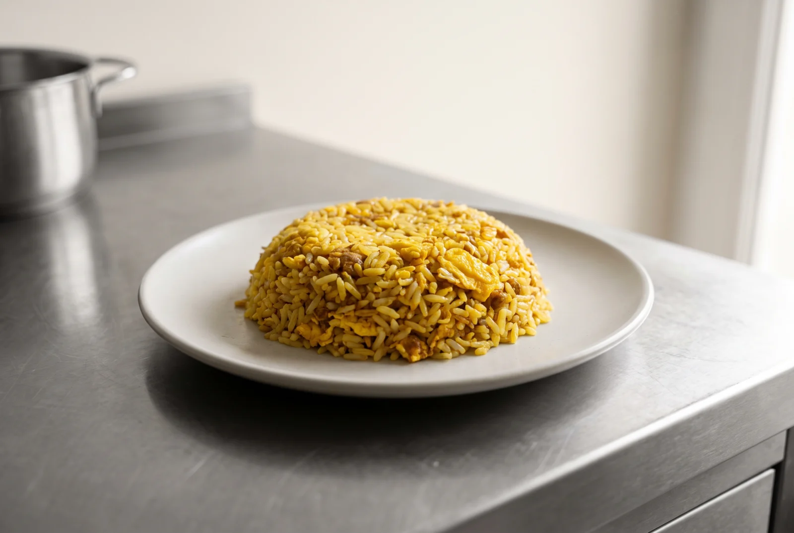 Egg Fried Rice | A Skillet Breakfast for Leftover Rice
