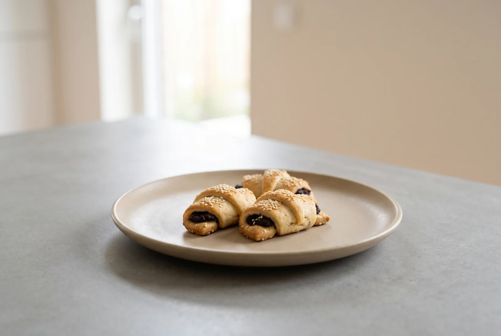 Black Olive Paste Cookies | Savory Tea-Time Cookies