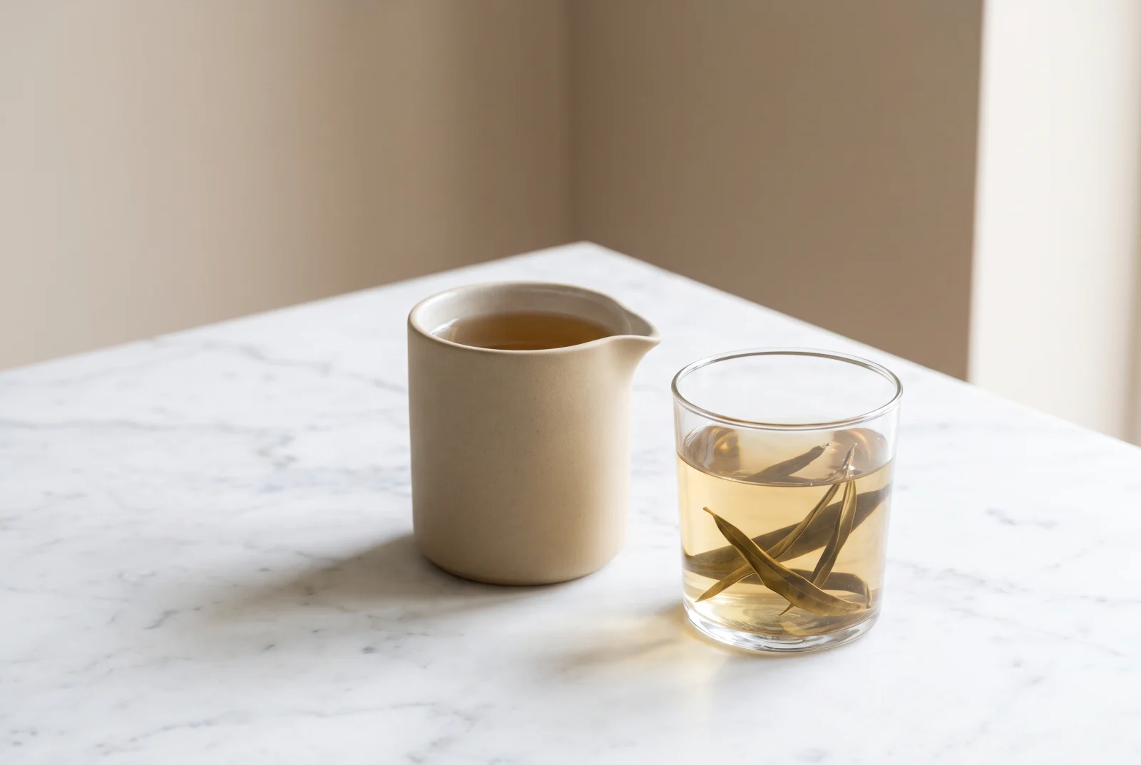 Olive Leaf Tea — Aegean-Style Brew with Dried Leaves