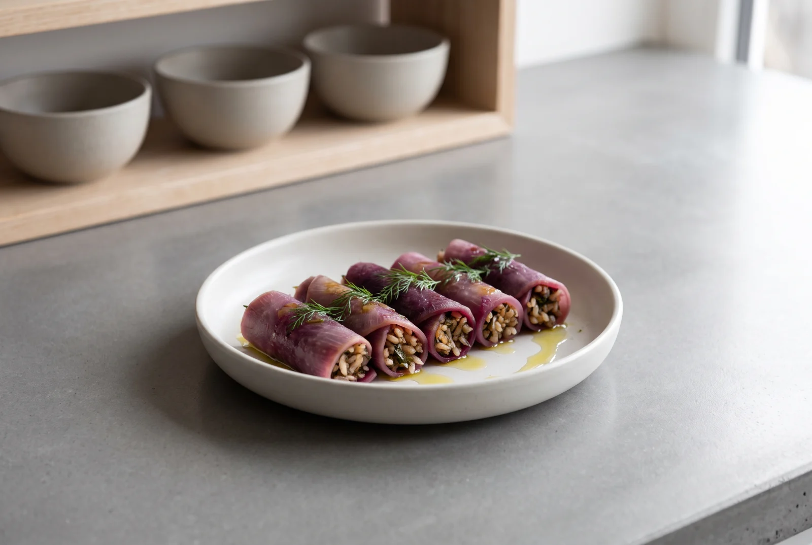 Olive Oil-Braised Turnip Dolma | Meatless Rice-Stuffed Winter Dish